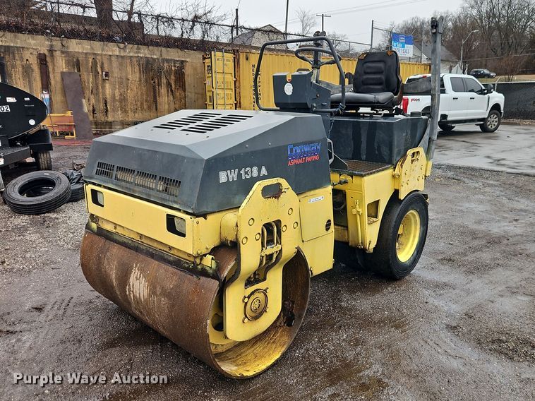 2006 Bomag BW138AC combination vibratory roller - EO7062