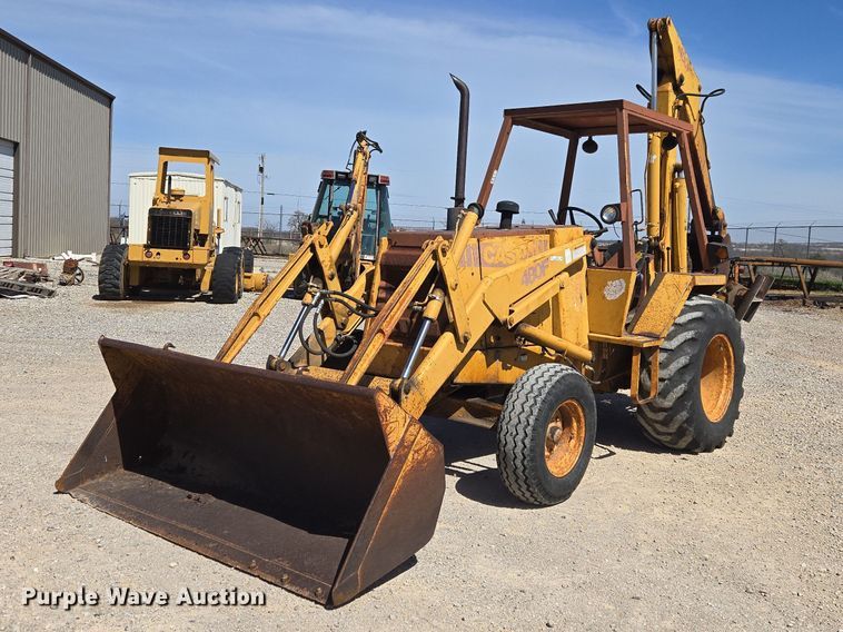 Case 480F backhoe - ET1468