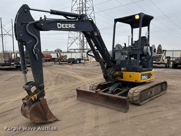 2020 John Deere 35G Mini excavator - ET1641
