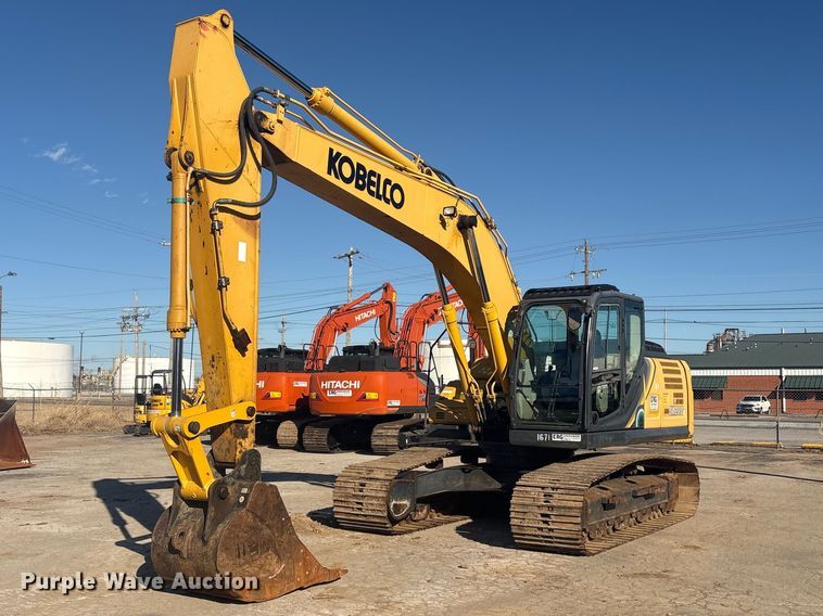 2018 Kobelco SK210LC-10 excavator - EV2777