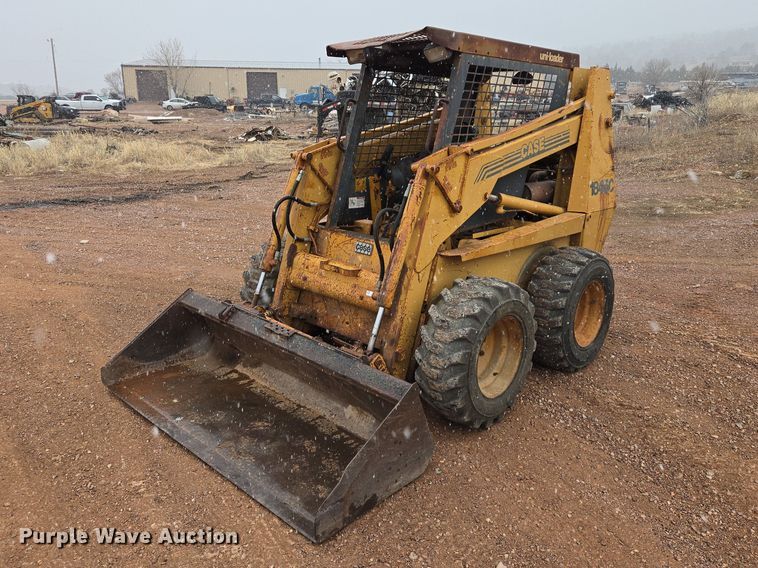 1991 Case 1845C skid steer loader - EV5573