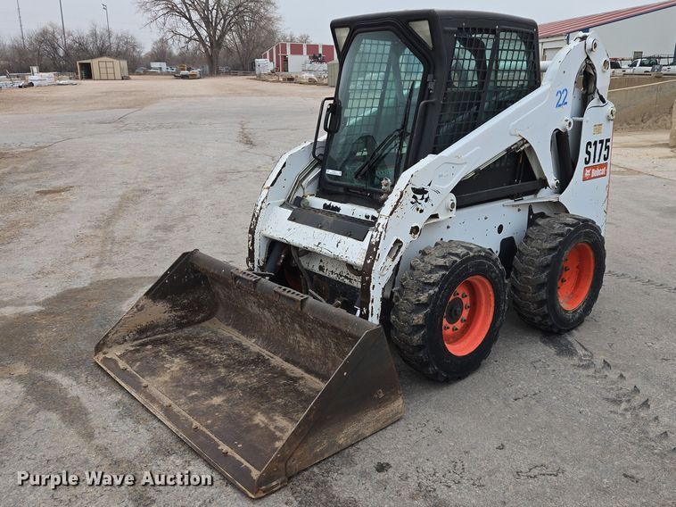 2012 Bobcat S175 skid steer loader - EV5583