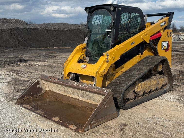 2021 Caterpillar 299D3 tracked skid steer loader - FB3183