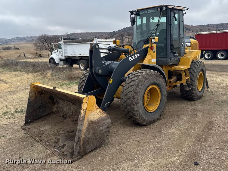 John Deere 524K Wheel Loaders For Sale | Purple Wave Auction