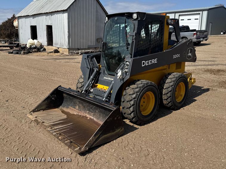 2020 John Deere 320G skid steer loader - FB6984