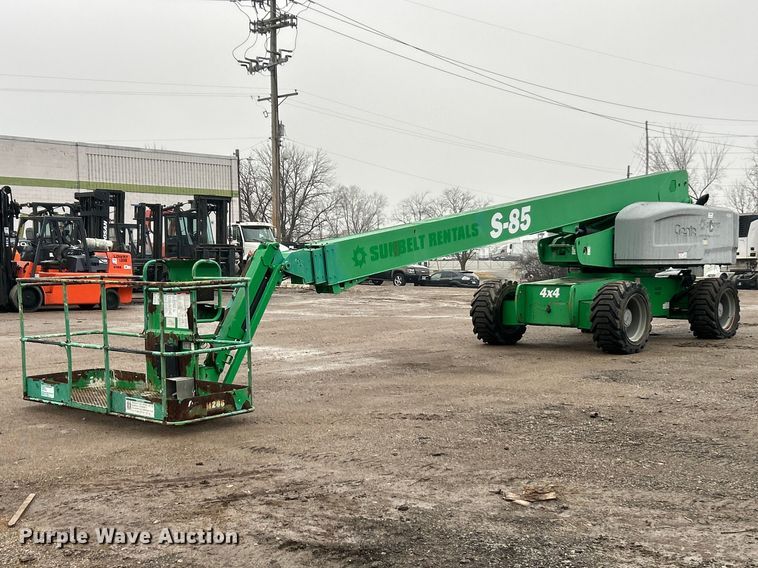 2012 Genie S-85 boom lift - FC5132