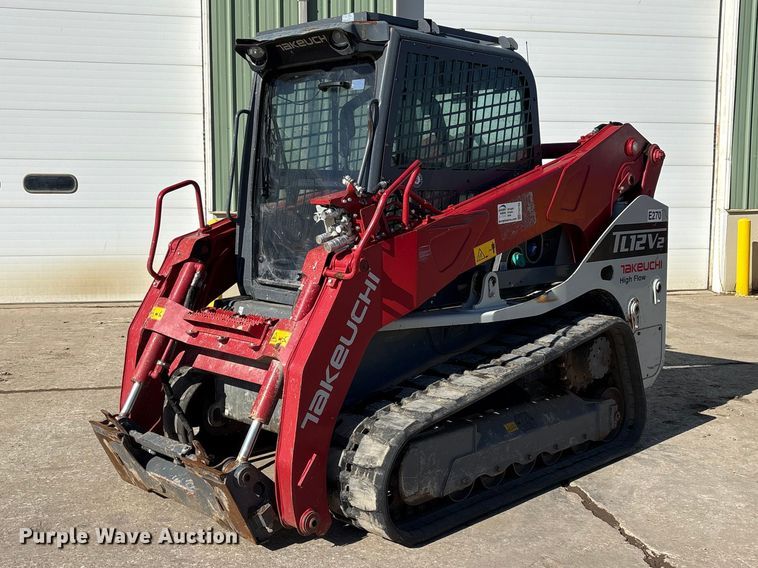 Takeuchi TL12V2 tracked skid steer loader - FG2768