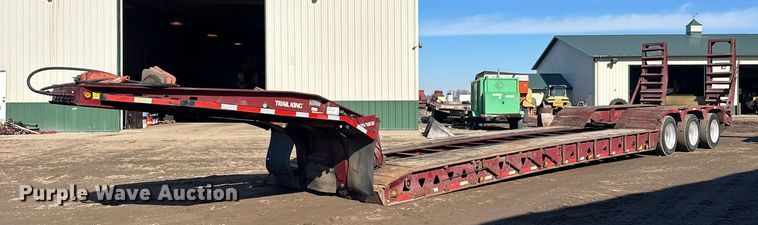 2000 Trail King TK110HDG-533 lowboy equipment trailer - FK1633