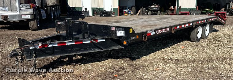 2017 Towmaster TC-16 equipment trailer - FK1636
