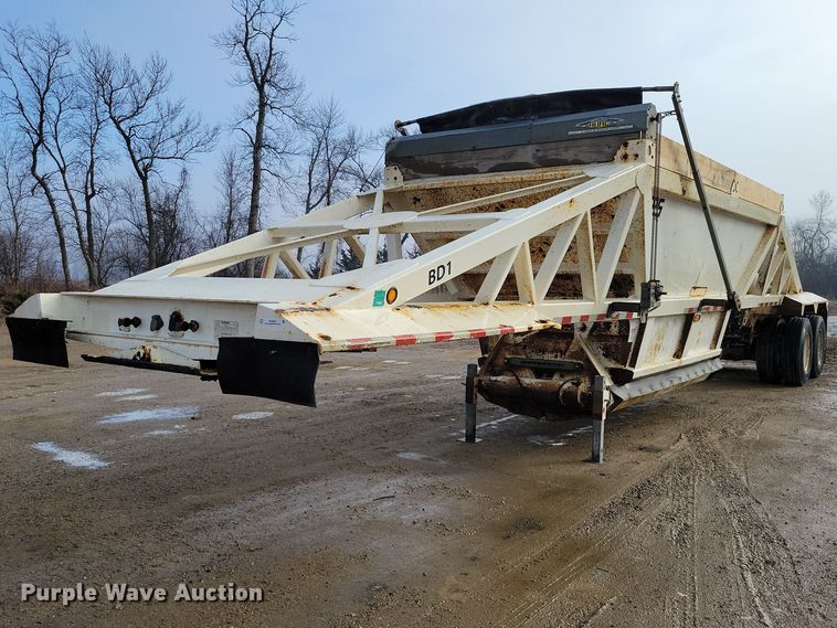 2012 Manac LBD42 bottom dump trailer - NK9850