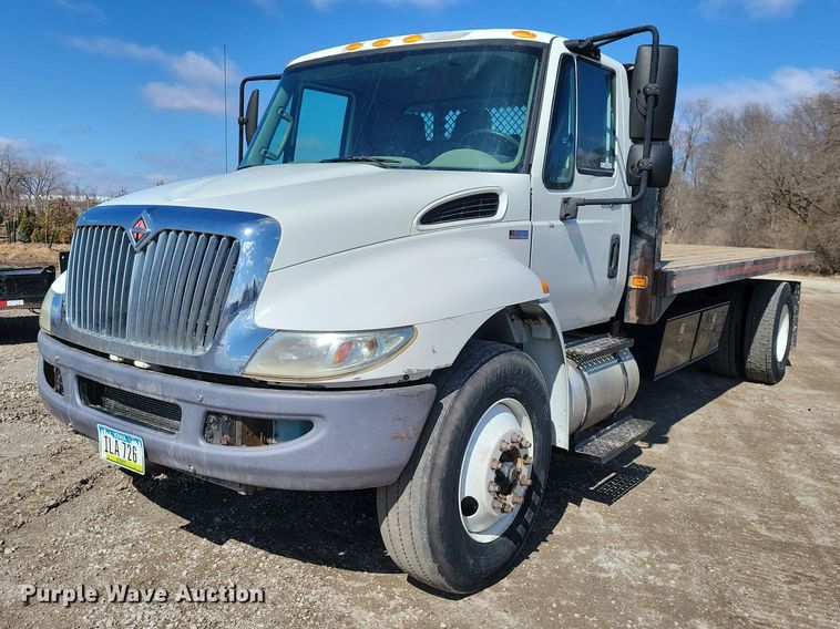 2014 International DuraStar 4300 dump flatbed truck - NK9873