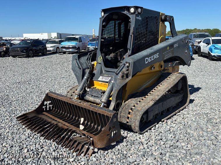 2020 John Deere 331G tracked skid steer loader - YA2924