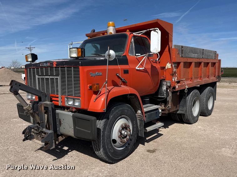 1988 GMC TopKick C7 dump truck - DZ5274
