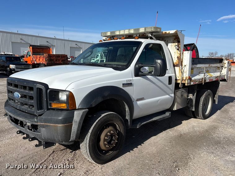 2007 Ford F450 Super Duty dump truck - EA4543