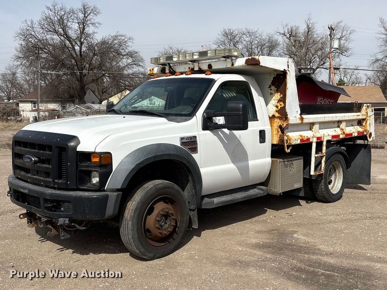 2008 Ford F450 Super Duty dump truck - EA4551