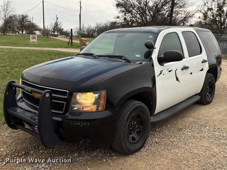 2012 Chevrolet Tahoe Police Interceptor SUV  - EA7951