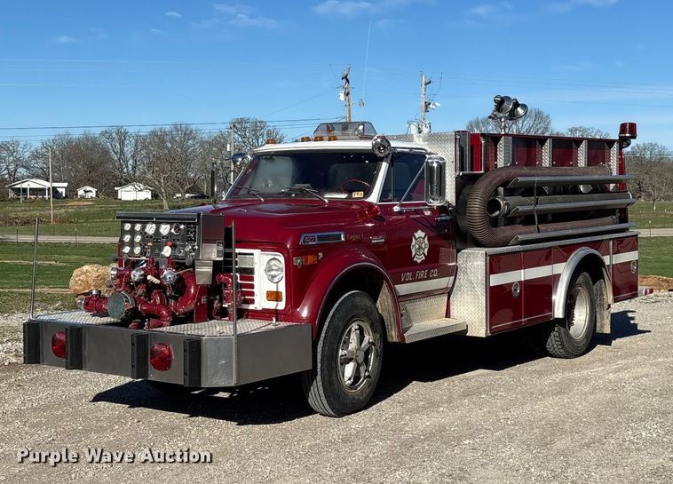 1969 GMC 6500 V-Eight pumper fire truck - ED2462
