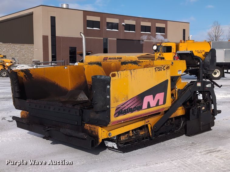 2011 Mauldin 1750C paver - EG2731