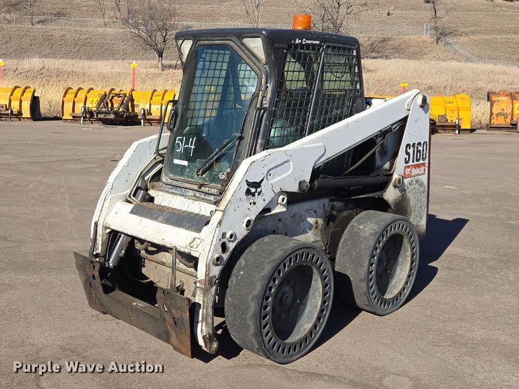 2008 Bobcat S160 skid steer loader - ES2972