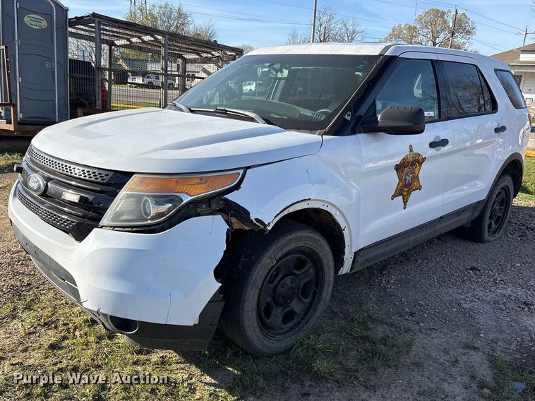 2013 Ford Explorer Police Interceptor SUV - ES8698