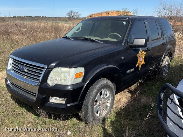 2008 Ford Explorer Police Interceptor SUV - ES8702