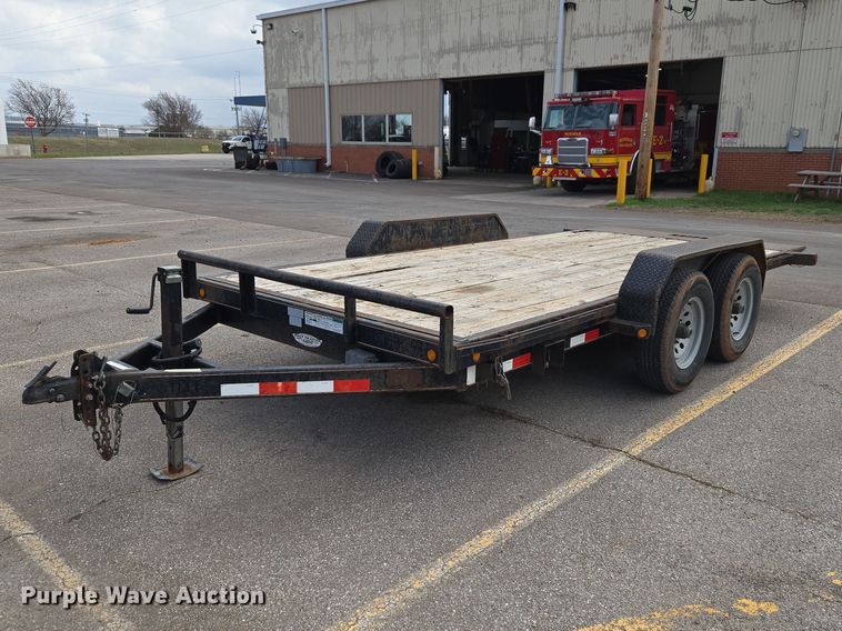 2012 Maxey Welding tilt deck equipment trailer - ET1425