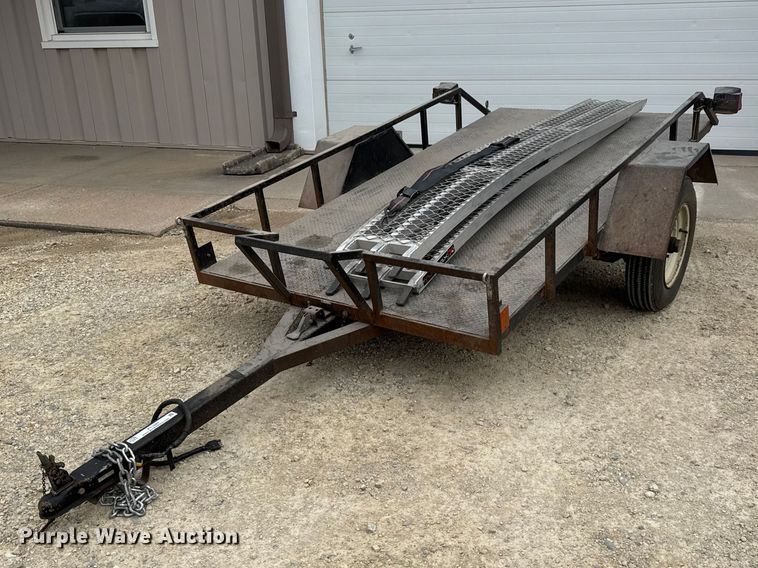 1984 Go-Getter AZGGT tilt deck utility trailer - ET1687