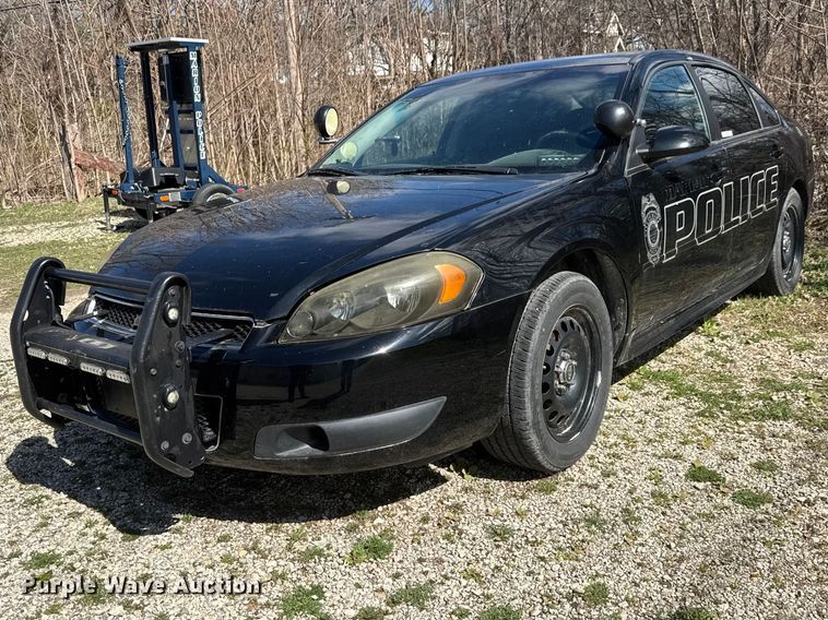 2012 Chevrolet Impala Police Cruiser  - ET1697