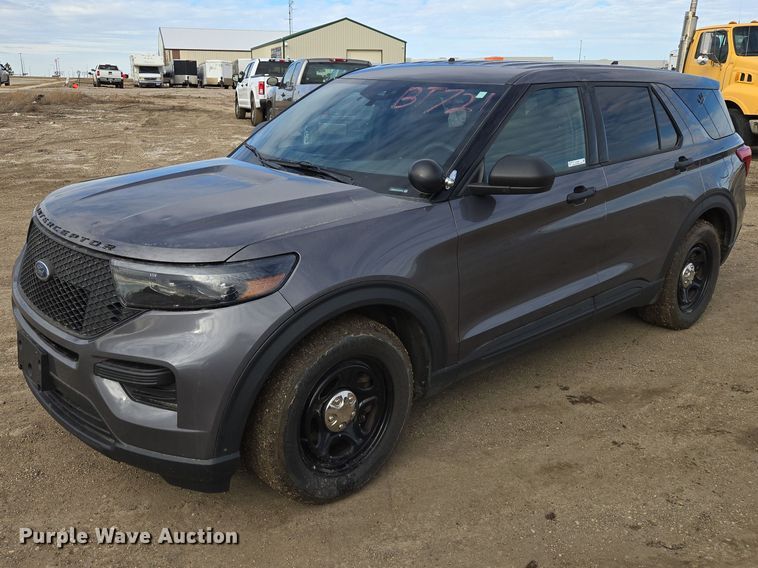 2020 Ford Explorer police Interceptor SUV - EV5625