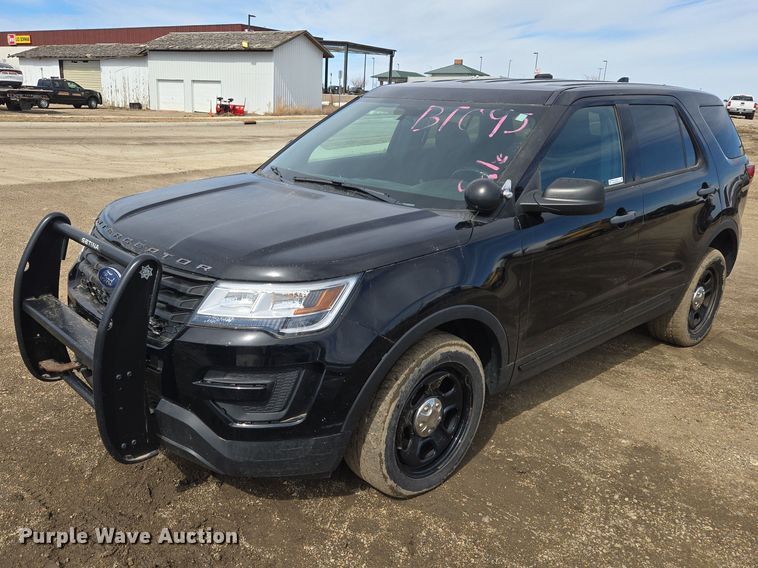 2017 Ford Explorer Police Interceptor SUV - EV5629