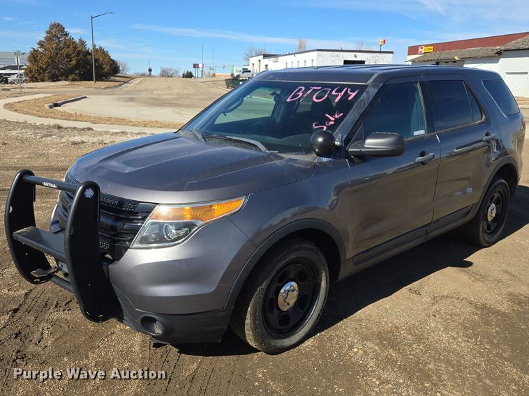 2013 Ford Explorer Police Interceptor SUV - EV5631