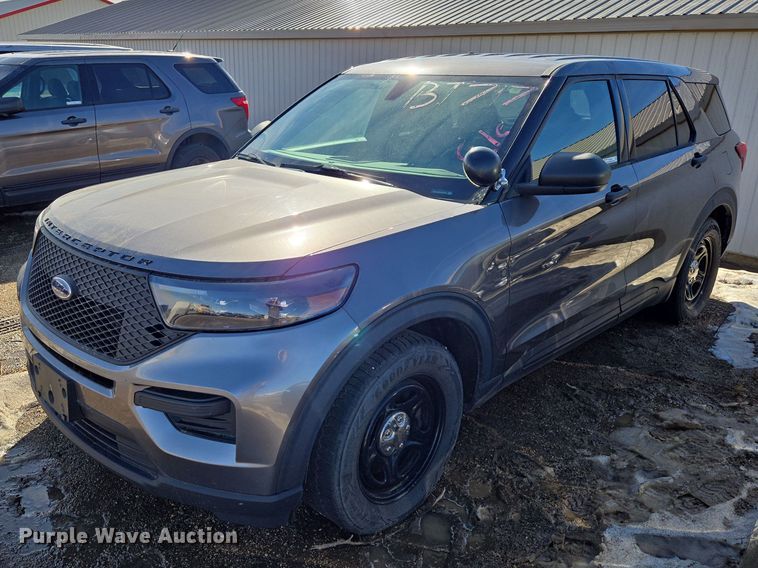2020 Ford Explorer Police Interceptor SUV - EV5635