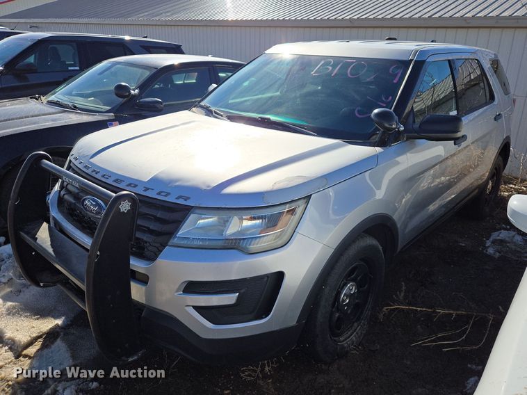 2016 Ford Explorer Police Interceptor SUV - EV5637