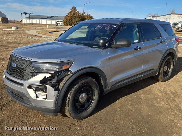 2020 Ford Explorer Police Interceptor SUV - EV5640