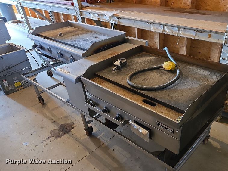 Garland flat top griddle - EV5680