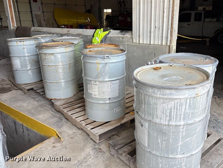 (12) barrels of road paint - FB3622