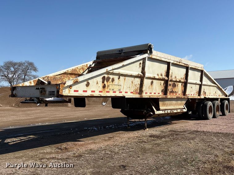 2010 Trailblazer S4663 bottom dump trailer - FG2733