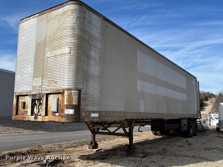 1970 Fruehauf FFZ9F240 Z-Van dry van trailer - FI0853