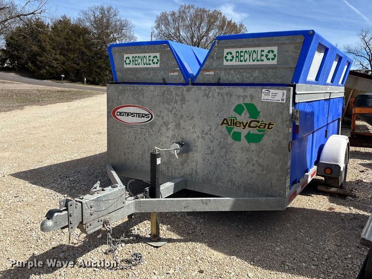 2017 Alley Cat 17018  recycling trailer - FI0857