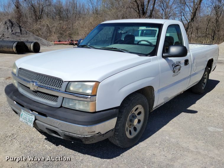 2005 Chevrolet 1500 pickup truck - NK9904
