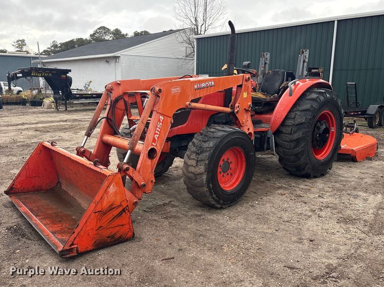 2014 Kubota M7060D MFWD tractor - DT2865