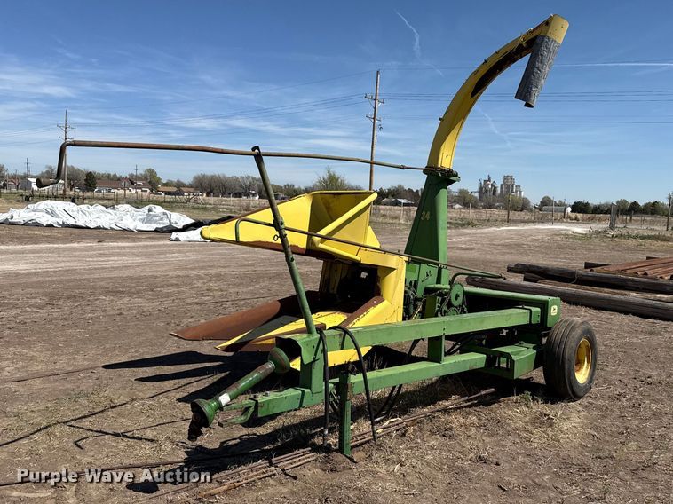 John Deere 34 forage harvester - DZ5350