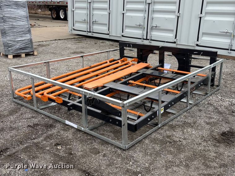 Arteer ACG-10 skid steer bale accumulator grapple - EO4032