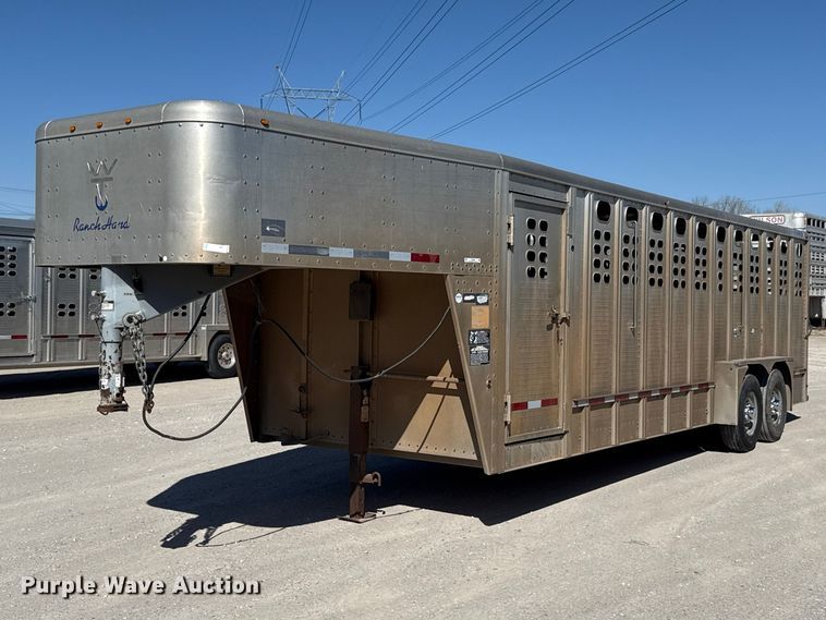 2009 Wilson PSGN-5724T livestock trailer - ES5985