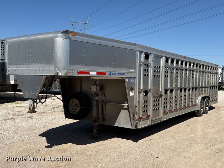 2011 EBY Ruff Neck livestock trailer - ES5988