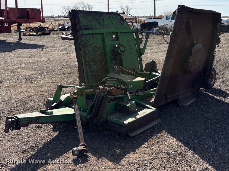 John Deere 1580 batwing rotary mower - EU0389