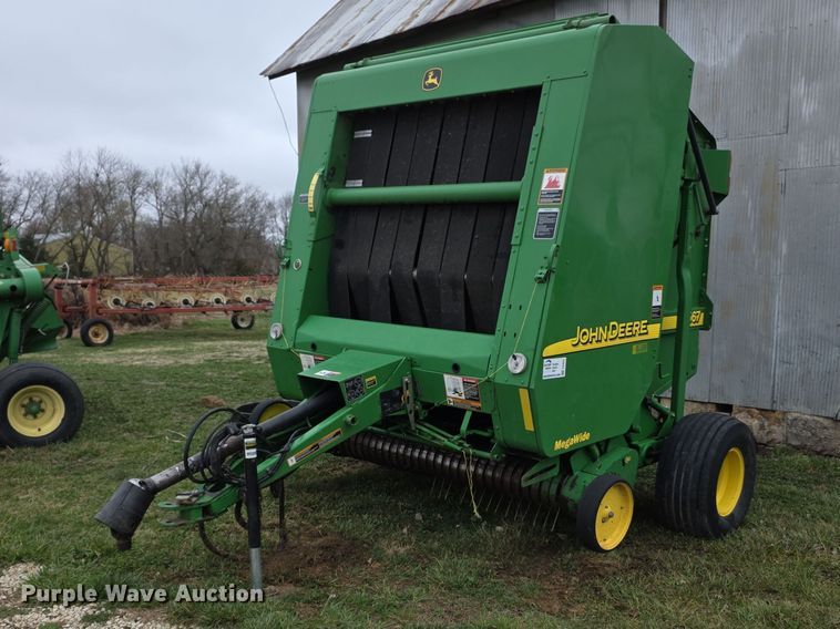2003 John Deere 567 MegaWide round baler - FI0904