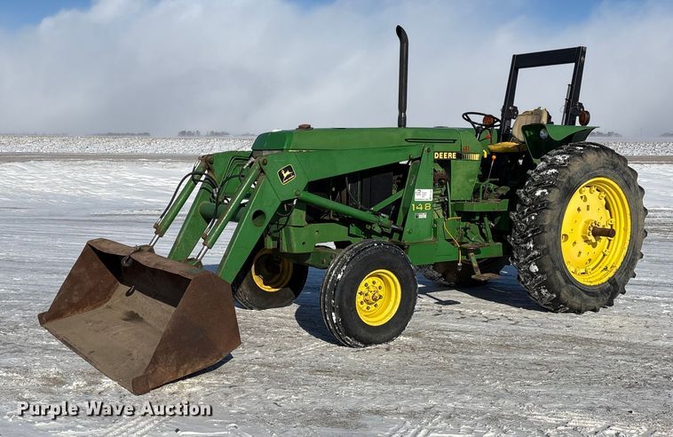 1991 John Deere 2955 tractor - FK1522