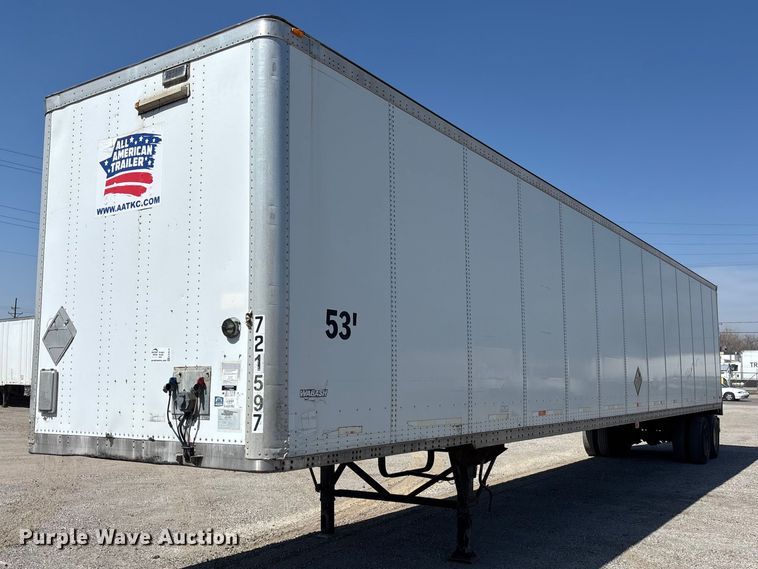 2003 Wabash DVCVHPC dry van trailer - EA4618