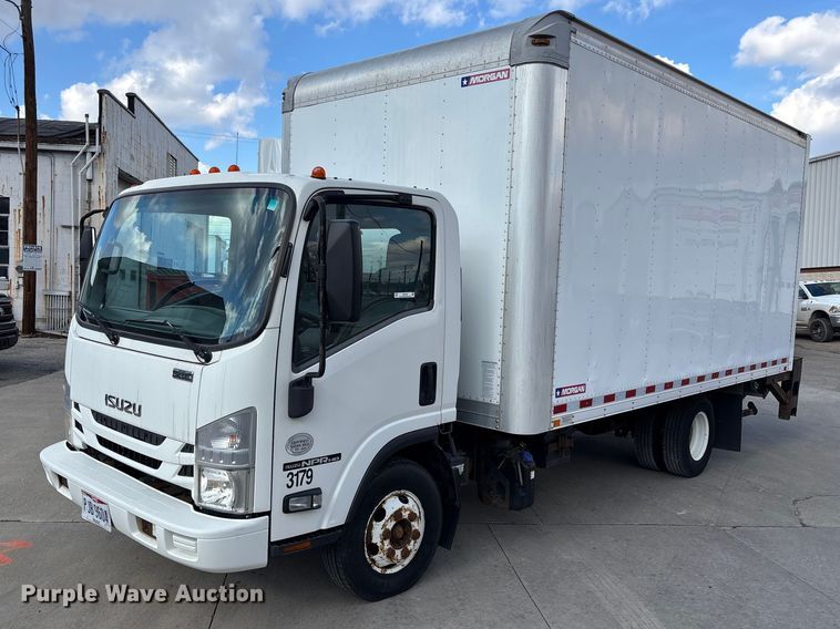 2016 Isuzu NPR box truck - EM5050